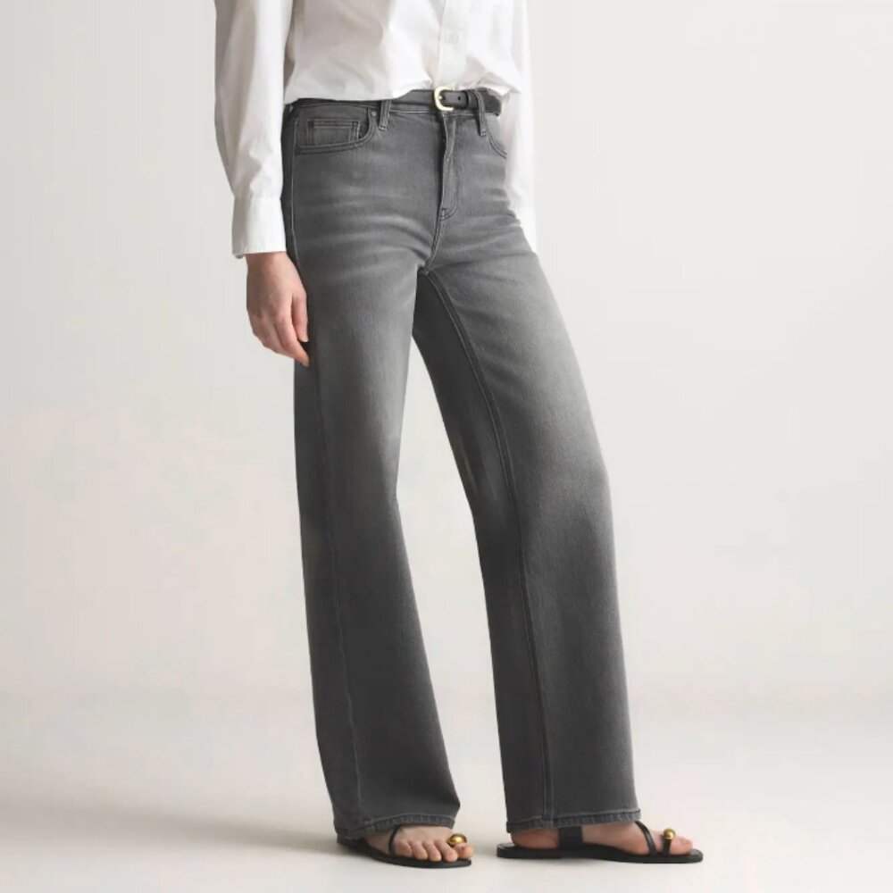 Quince Bella Stretch Relaxed Straight Jeans